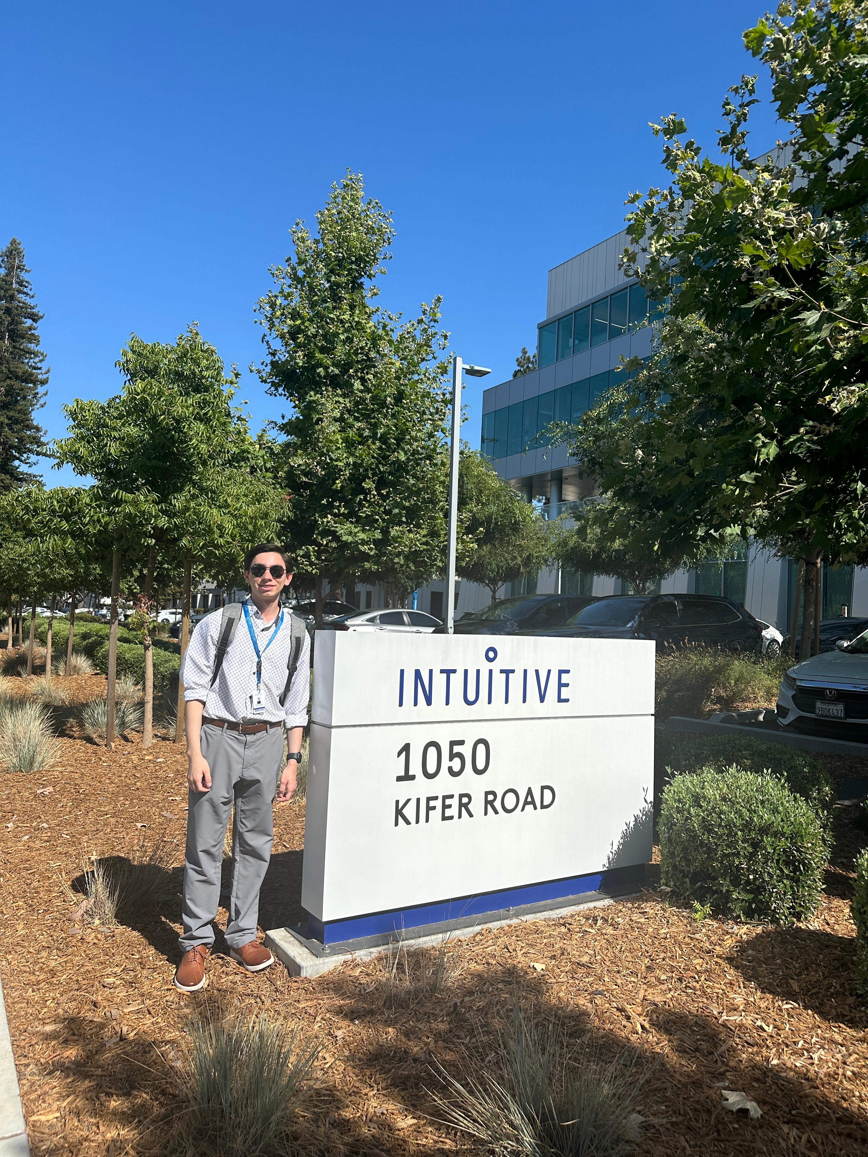 Diego Lorenzo Villalobos at Kifer Road, Sunnyvale